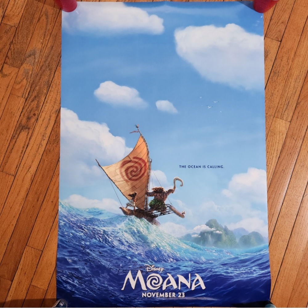 Moana 1 & 2 Poster Bundle: 27x40 BOTH + Bonus